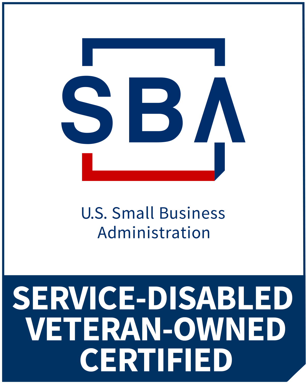 U.S. Small Business Administration — Service-Disabled Veteran-Owned Certified (SDVOSB)
